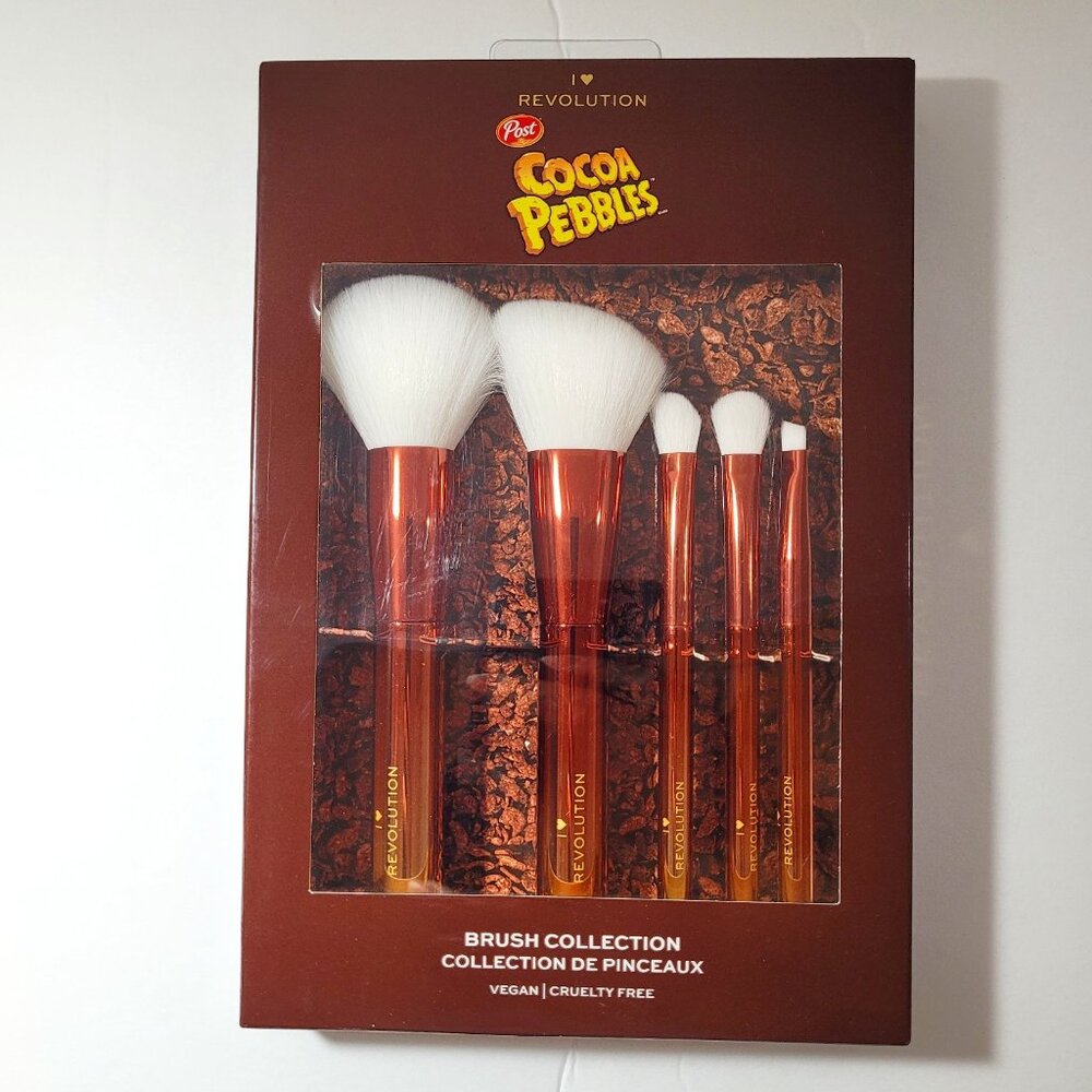 I ♥ Revolution Cocoa Pebbles Brush Collection